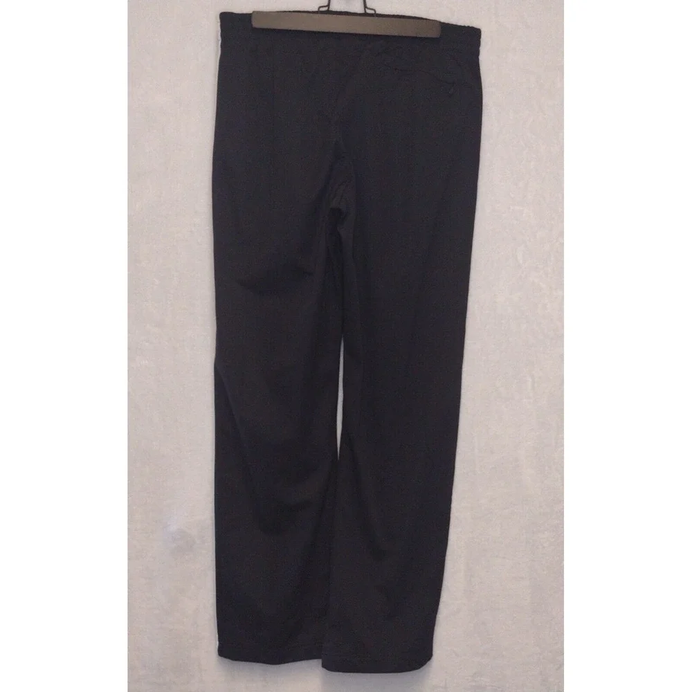 Adidas Mens Medium Black White 3-Stripe Track Pants Joggers‎ RN 88387